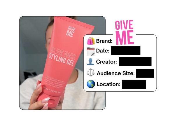 Spotted: Give Me Cosmetics in a new paid collab