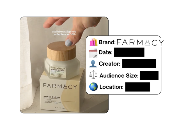 Spotted: Farmacy Beauty in a new paid collab