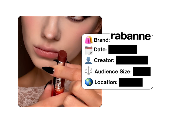 Spotted: Rabanne in a new paid collab