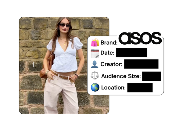 Spotted: ASOS in a new paid collab