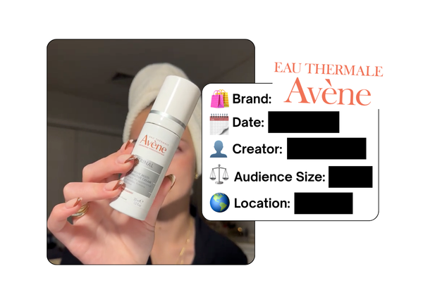 Spotted: Avene in a new paid collab