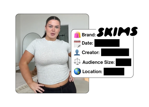 Spotted: Skims in a new paid collab