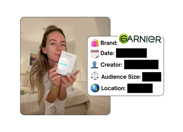 Spotted: Garnier in a new paid collab