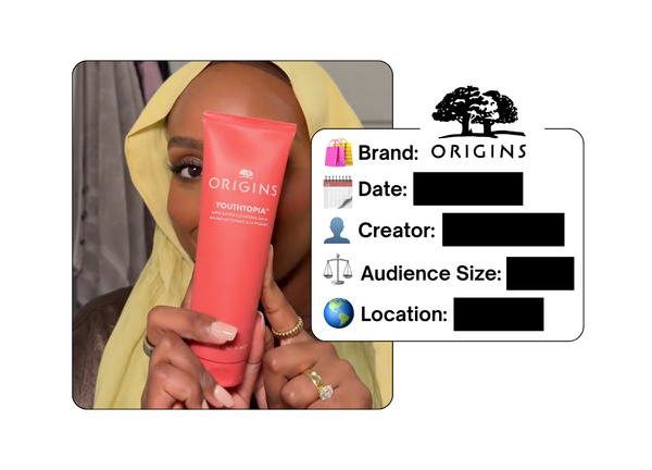 Spotted: Origins in a new paid collab