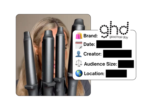 Spotted: ghd in a new paid collab