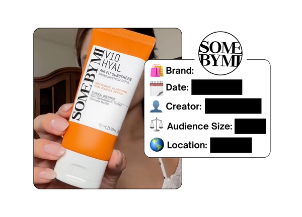 Spotted: SOME BY MI in a new paid collab