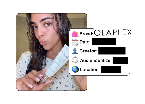 Spotted: Olaplex in a new paid collab