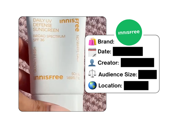 Spotted: Innisfree in a new paid collab