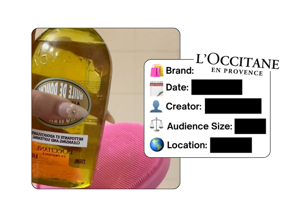 Spotted: L'Occitane in a new paid collab