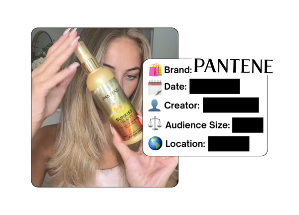 Spotted: Pantene in a new paid collab