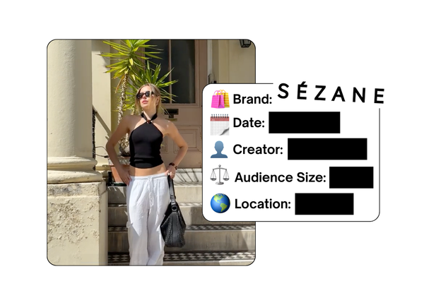 Spotted: Sézane in a new paid collab