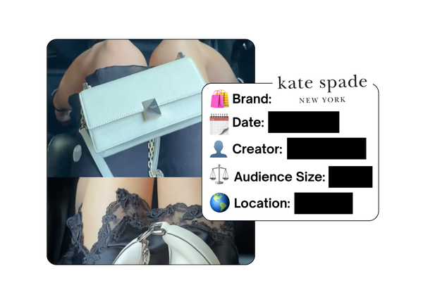 Spotted: Kate Spade in a new paid collab