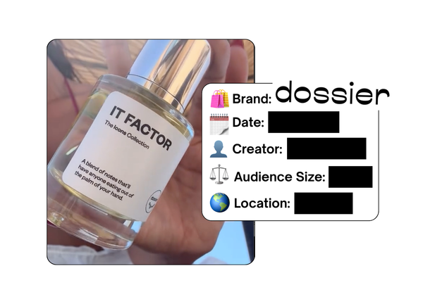 Spotted: Dossier in a new paid collab
