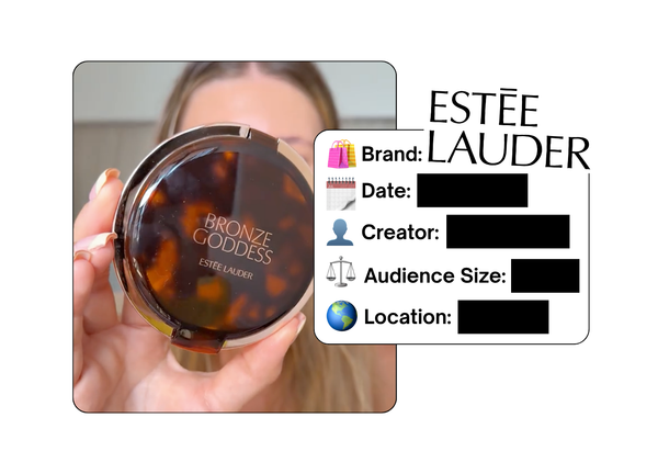 Spotted: Estée Lauder in a new paid collab