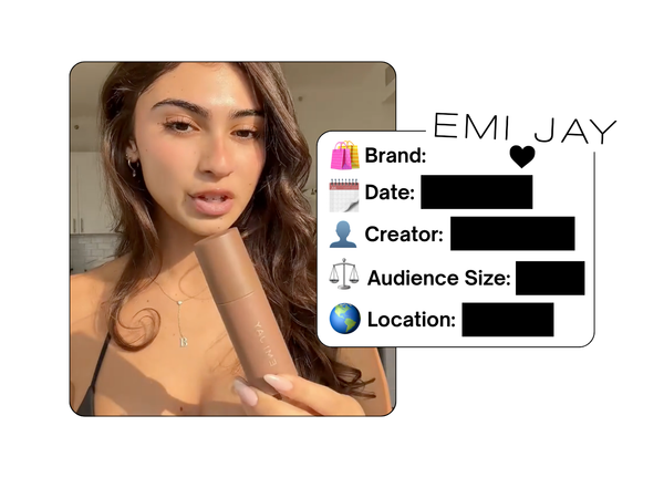 Spotted: Emi Jay in a new paid collab