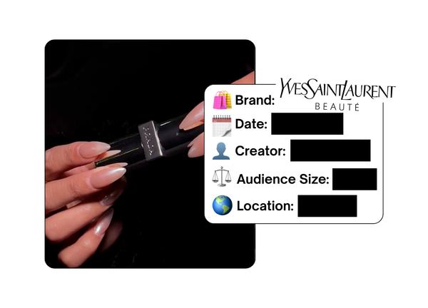 Spotted: YSL Beauty in a new paid collab