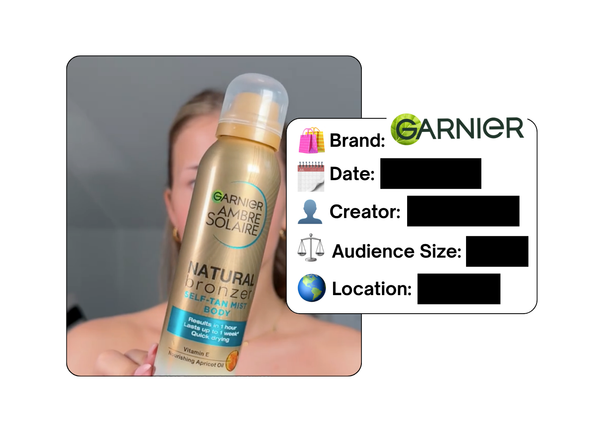 Spotted: Garnier in a new paid collab