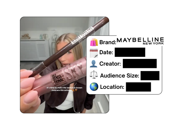 Spotted: Maybelline in a new paid collab