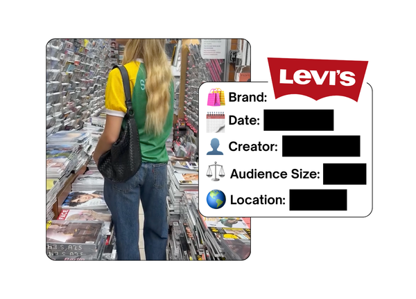 Spotted: Levi's in a new paid collab