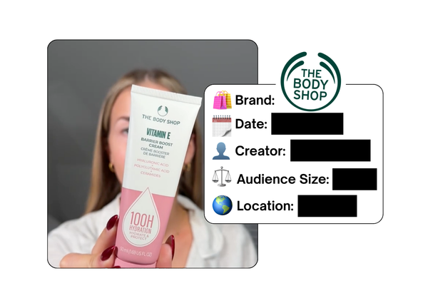 Spotted: The Body Shop in a new paid collab