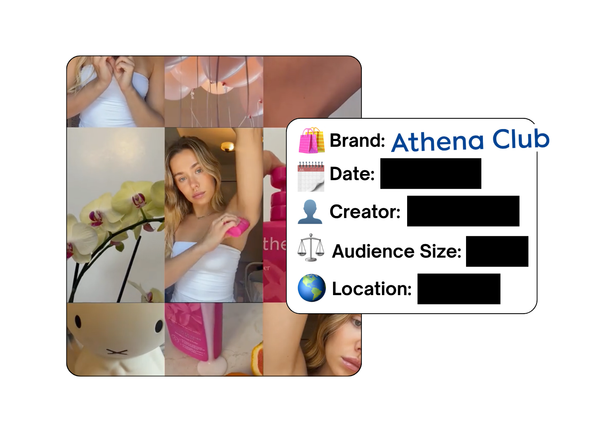 Spotted: Athena Club in a new paid collab