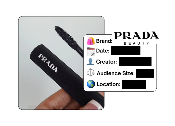 Spotted: Prada Beauty in a new paid collab