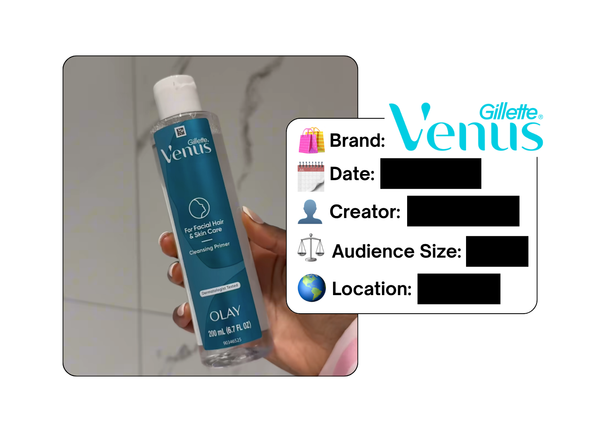 Spotted: Gillette Venus in a new paid collab