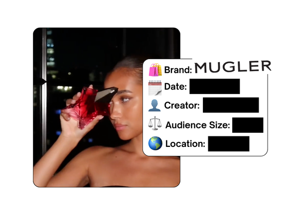 Spotted: Mugler in a new paid collab