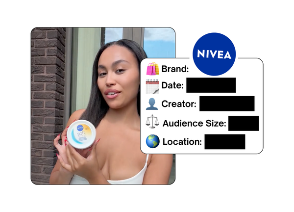 Spotted: NIVEA in a new paid collab