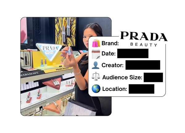 Spotted: Prada Beauty in a new paid collab