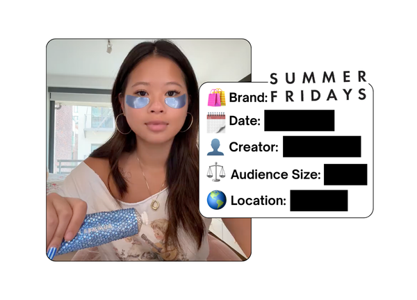 Spotted: Summer Fridays in a new paid collab