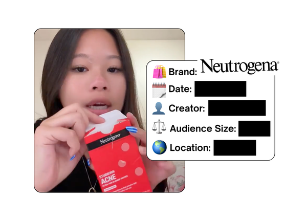 Spotted: Neutrogena in a new paid collab