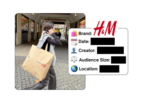 Spotted: H&M in a new paid collab
