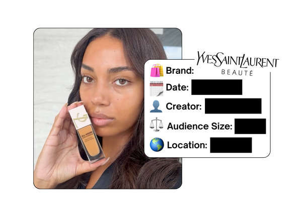 Spotted: YSL Beauty in a new paid collab