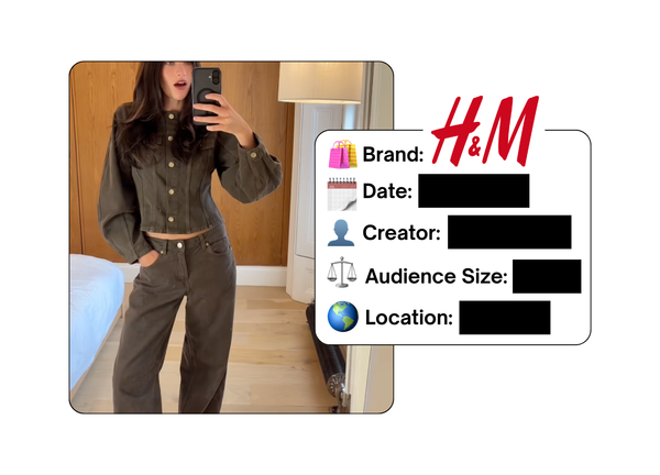 Spotted: H&M in a new paid collab