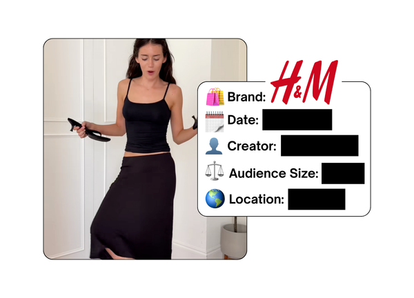 Spotted: H&M in a new paid collab
