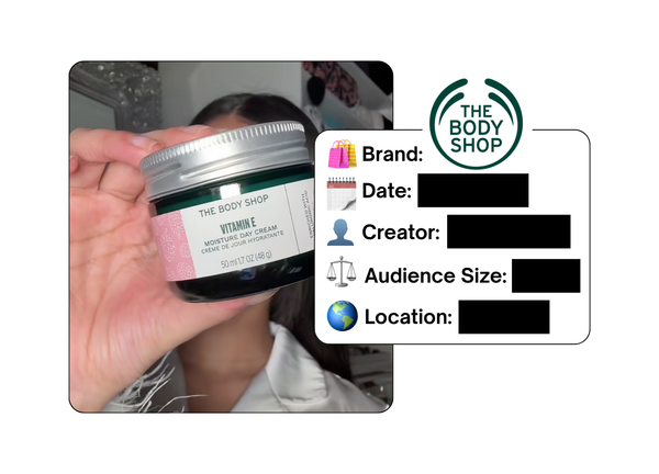 Spotted: The Body Shop in a new paid collab