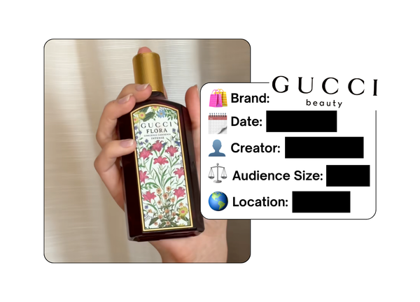 Spotted: Gucci Beauty in a new paid collab