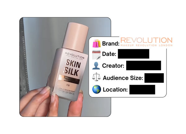 Spotted: Makeup Revolution in a new paid collab