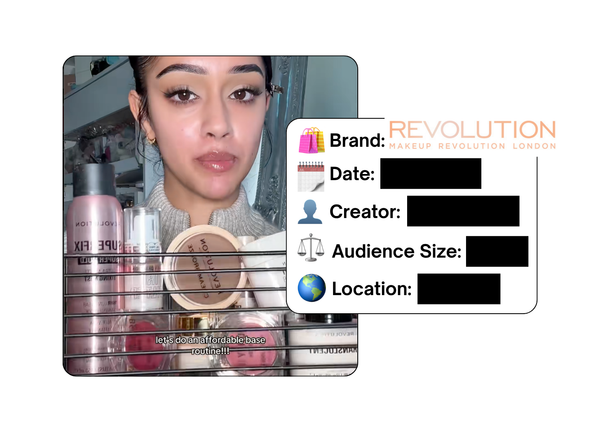 Spotted: Makeup Revolution in a new paid collab