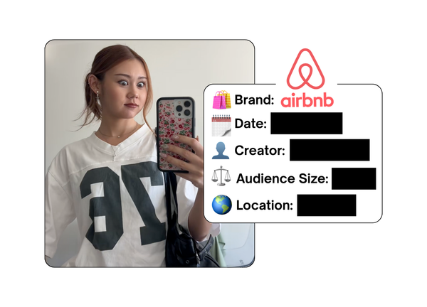 Spotted: Airbnb in a new paid collab