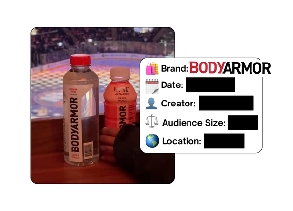 Spotted: BODYARMOR in a new paid collab