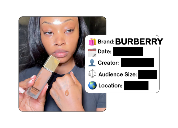 Spotted: Burberry Beauty in a new paid collab