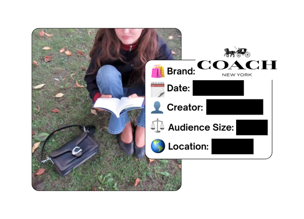 Spotted: Coach in a new paid collab