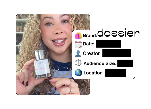 Spotted: Dossier in a new paid collab