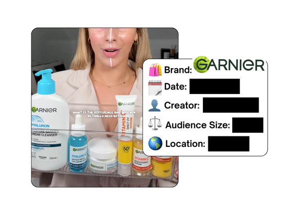 Spotted: Garnier in a new paid collab