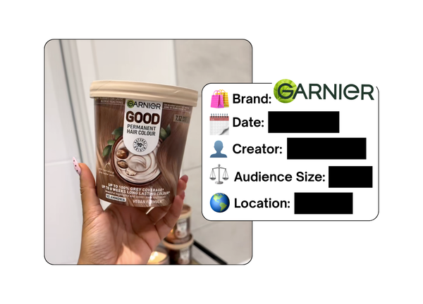 Spotted: Garnier in a new paid collab