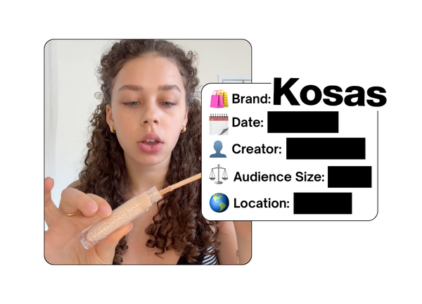 Spotted: Kosas in a new paid collab