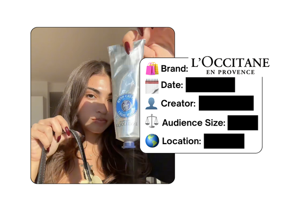 Spotted: L'Occitane in a new paid collab