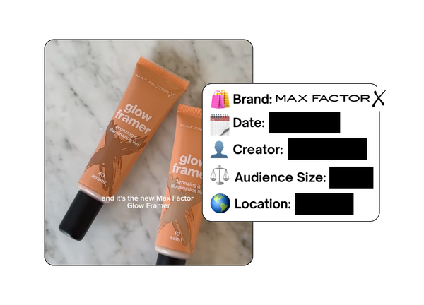 Spotted: Max Factor in a new paid collab